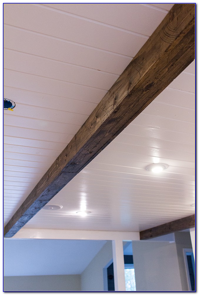 Diy Faux Wood Ceiling Beams Diy Faux Wood Ceiling Beams