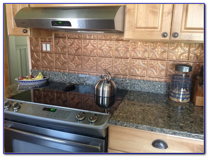 Faux Tin Ceiling Tile Backsplash Faux Tin Ceiling Tile Backsplash