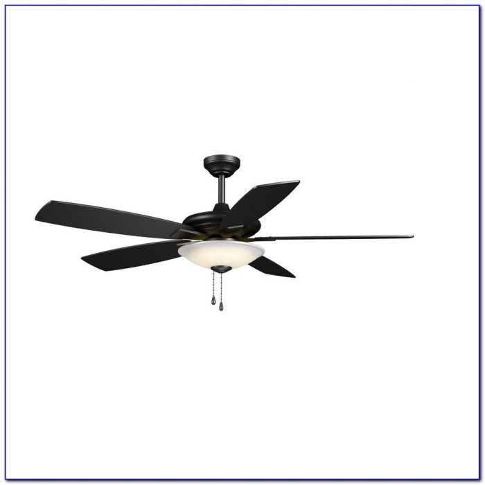 Hampton Bay Mercer 52 In. Matte Black Ceiling Fan Hampton Bay Mercer 52 In. Matte Black Ceiling Fan