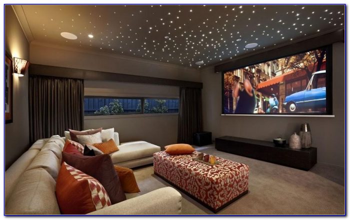 Home Theater Fiber Optic Star Ceiling Home Theater Fiber Optic Star Ceiling