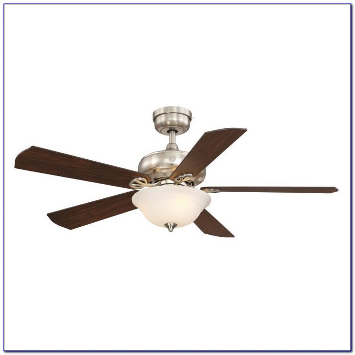 Hunter 52 Brushed Nickel Ceiling Fan With Light & Remote Control Hunter 52 Brushed Nickel Ceiling Fan With Light & Remote Control