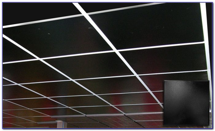 Painting Acoustic Ceiling Tiles Black Painting Acoustic Ceiling Tiles Black