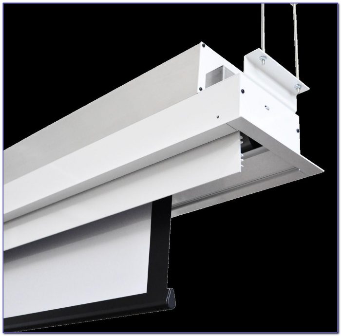 Recessed Ceiling Projector Screen Recessed Ceiling Projector Screen