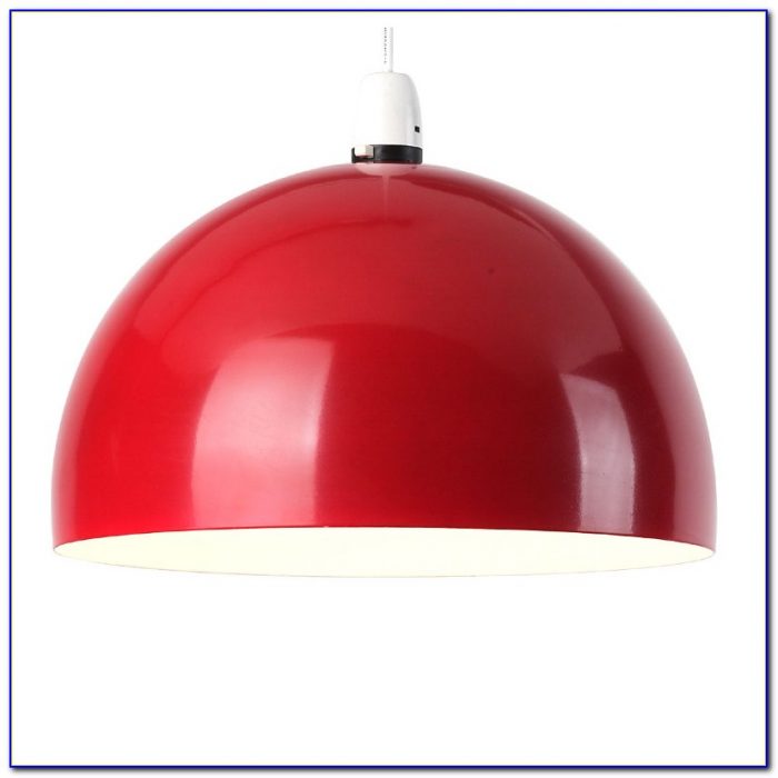 Red Dome Ceiling Pendant Light Red Dome Ceiling Pendant Light