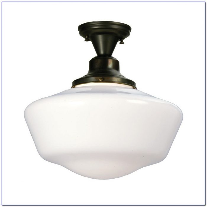 Semi Flush Mount Schoolhouse Lighting Semi Flush Mount Schoolhouse Lighting
