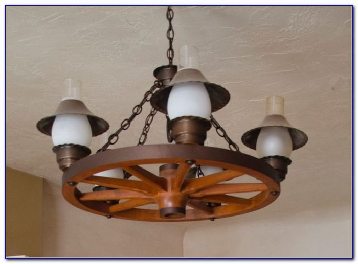 Wagon Wheel Ceiling Fan Light Wagon Wheel Ceiling Fan Light