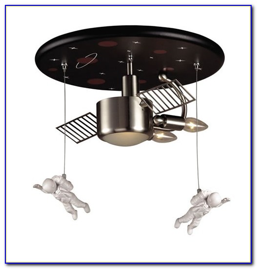 Astronaut Flush Mount Ceiling Light In Satin Nickel Astronaut Flush Mount Ceiling Light In Satin Nickel