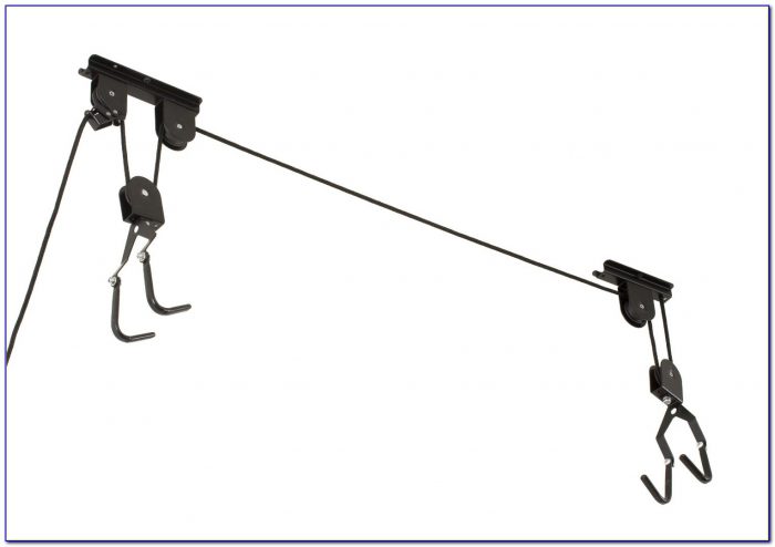 Ceiling Mounted Bike Lift Pulley System Ceiling Mounted Bike Lift Pulley System
