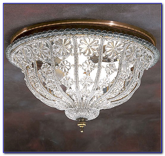 Crystal Ceiling Light Fixture Crystal Ceiling Light Fixture