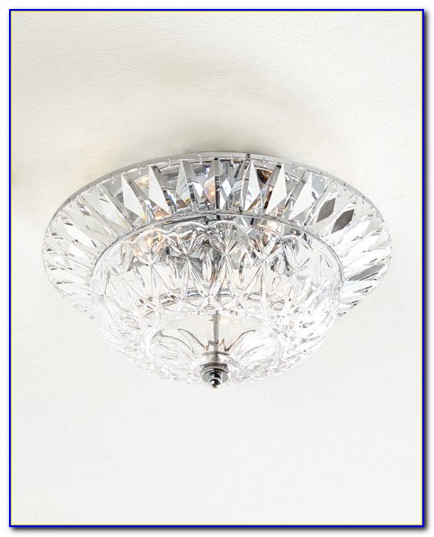 Crystal Semi Flush Mount Light Fixture Crystal Semi Flush Mount Light Fixture