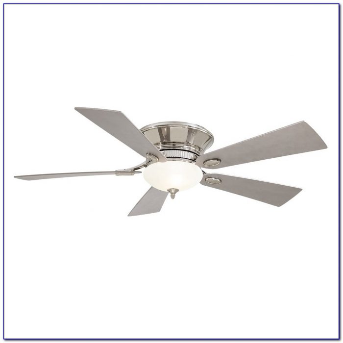 Hunter Louden 46 In White Flush Mount Ceiling Fan With Light Kit Hunter Louden 46 In White Flush Mount Ceiling Fan With Light Kit