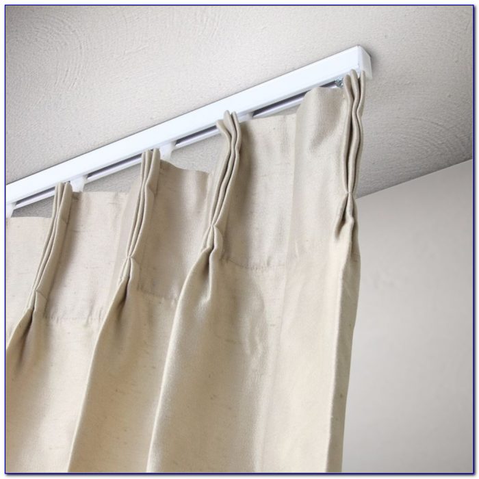 Ceiling Hung Curtains On Tracks Ceiling Hung Curtains On Tracks