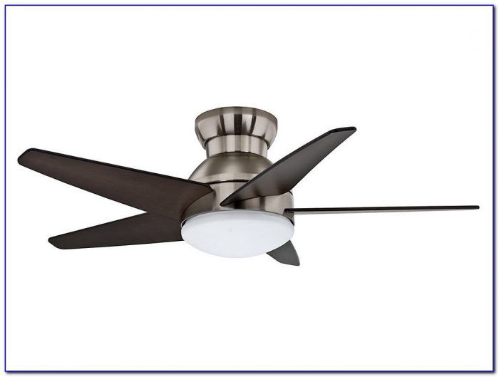 Nikko Satin Nickel Hugger Ceiling Fan Nikko Satin Nickel Hugger Ceiling Fan