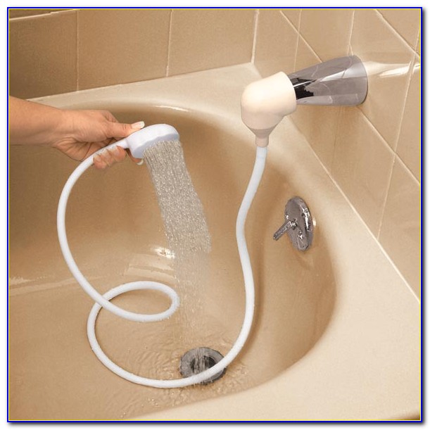 Bathtub Faucet With Hose Attachment - Faucet : Home Design Ideas #