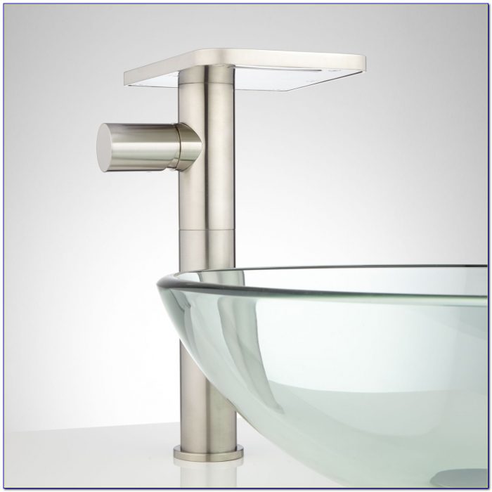 Bronze Waterfall Faucet For Vessel Sink Bronze Waterfall Faucet For Vessel Sink
