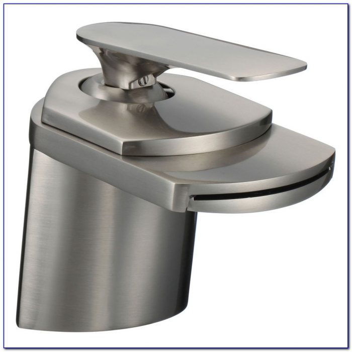 Brushed Nickel Waterfall Roman Bathtub Faucet Brushed Nickel Waterfall Roman Bathtub Faucet