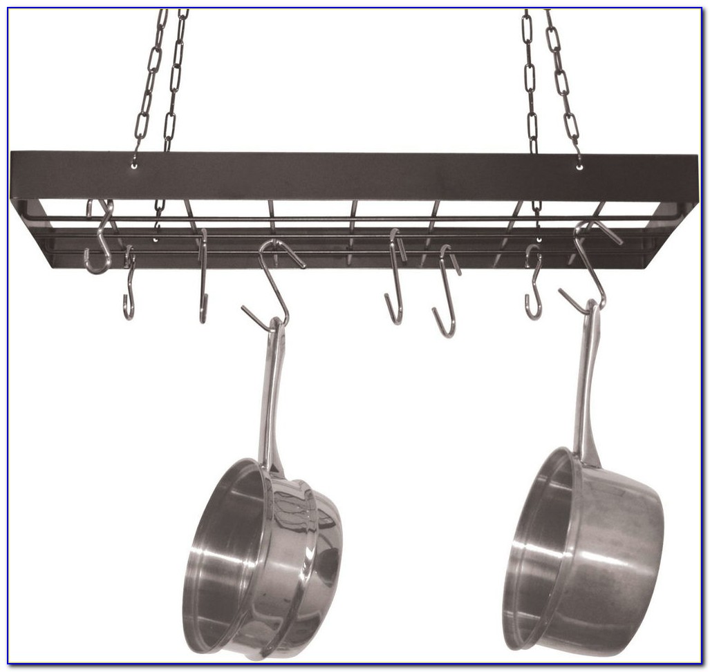 ceiling hanger for pots and pans