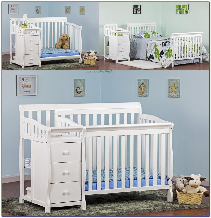 Crib With Dressing Table Attached Crib With Dressing Table Attached