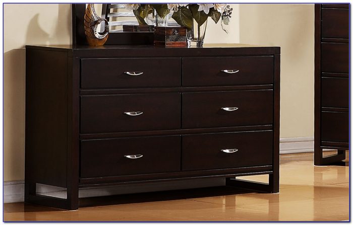 Dark Cherry Wood Tall Dresser Dark Cherry Wood Tall Dresser