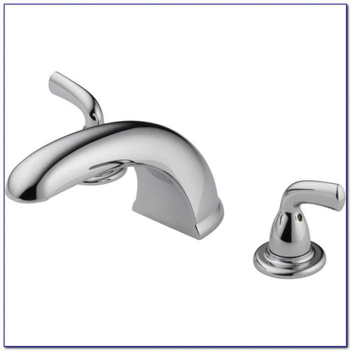 Deck Mounted Bathtub Faucet With Handheld Shower Deck Mounted Bathtub Faucet With Handheld Shower