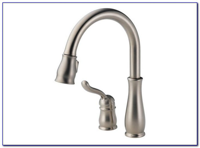 Delta Leland Arctic Stainless Pull Down Kitchen Faucet Delta Leland Arctic Stainless Pull Down Kitchen Faucet