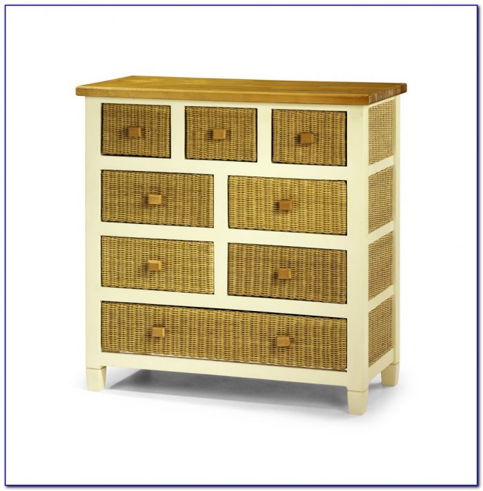 Diy Dresser With Wicker Baskets Diy Dresser With Wicker Baskets