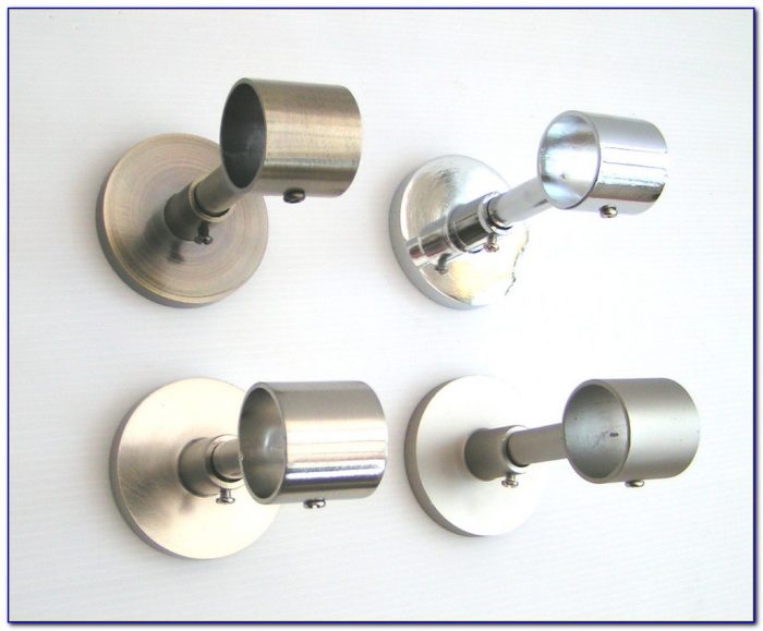 Double Curtain Pole Ceiling Mount Double Curtain Pole Ceiling Mount