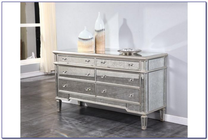 Dresser With Mirrored Drawers Dresser With Mirrored Drawers