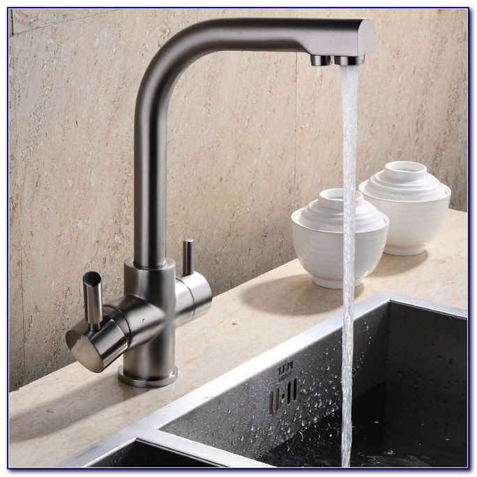 Filtered Water Faucet Brushed Nickel Filtered Water Faucet Brushed Nickel