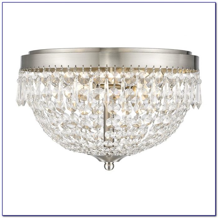 Flush Ceiling Lights Crystal And Glass Flush Ceiling Lights Crystal And Glass