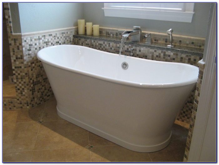 Freestanding Tub With Deck Mount Faucet Freestanding Tub With Deck Mount Faucet
