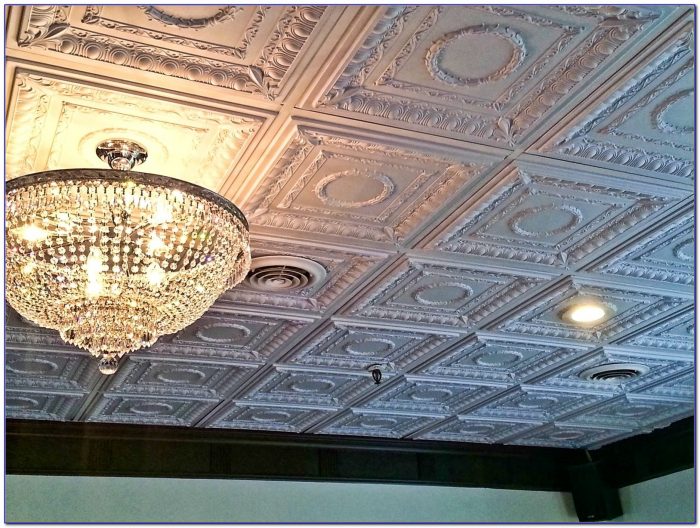 Installing A Pressed Tin Ceiling Installing A Pressed Tin Ceiling