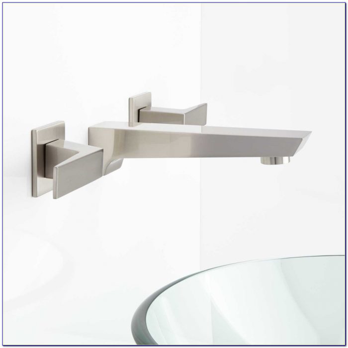 Installing Wall Mounted Bathroom Sink Faucet Installing Wall Mounted Bathroom Sink Faucet