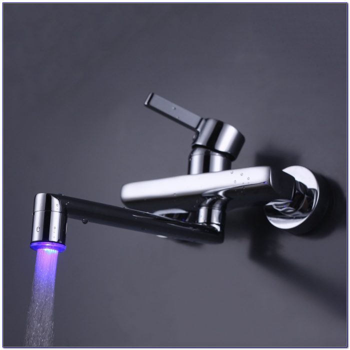 Kingston Brass Wall Mount Kitchen Faucet With Sprayer Kingston Brass Wall Mount Kitchen Faucet With Sprayer