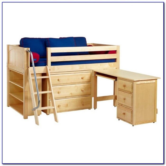 Loft Bed With Dresser And Bookshelf Loft Bed With Dresser And Bookshelf
