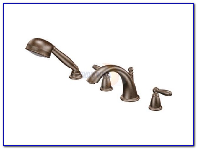 Moen Brantford Roman Tub Faucet With Hand Shower Moen Brantford Roman Tub Faucet With Hand Shower