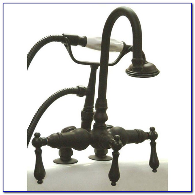 Oil Rubbed Bronze Clawfoot Tub Faucet Oil Rubbed Bronze Clawfoot Tub Faucet