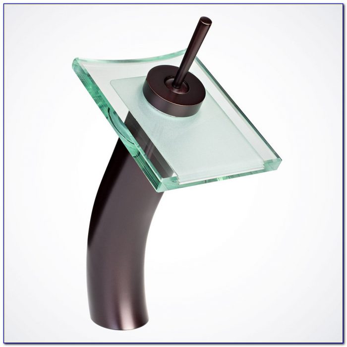 Oil Rubbed Bronze Vessel Waterfall Faucet Oil Rubbed Bronze Vessel Waterfall Faucet