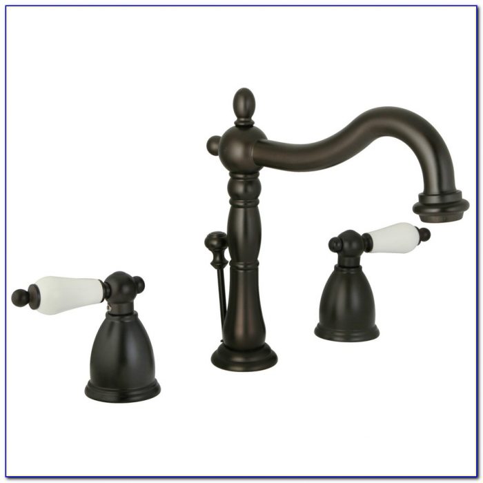 Oil Rubbed Bronze Widespread Bathroom Sink Faucet Oil Rubbed Bronze Widespread Bathroom Sink Faucet
