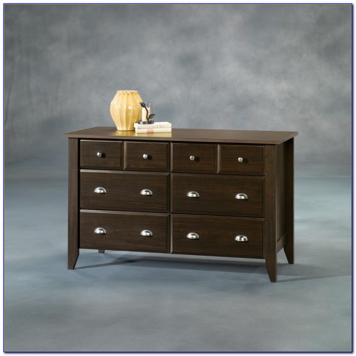Sauder Shoal Creek Dresser In Jamocha Wood Sauder Shoal Creek Dresser In Jamocha Wood