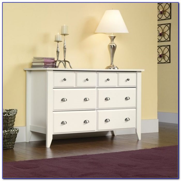 Sauder Shoal Creek Dresser Soft White Finish Sauder Shoal Creek Dresser Soft White Finish