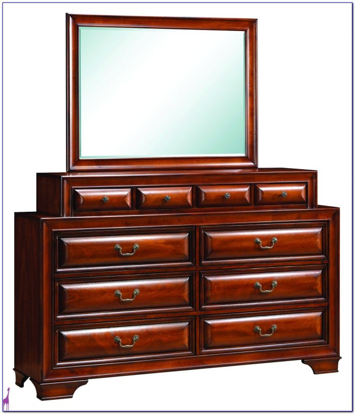 Solid Cherry Dresser With Mirror Solid Cherry Dresser With Mirror