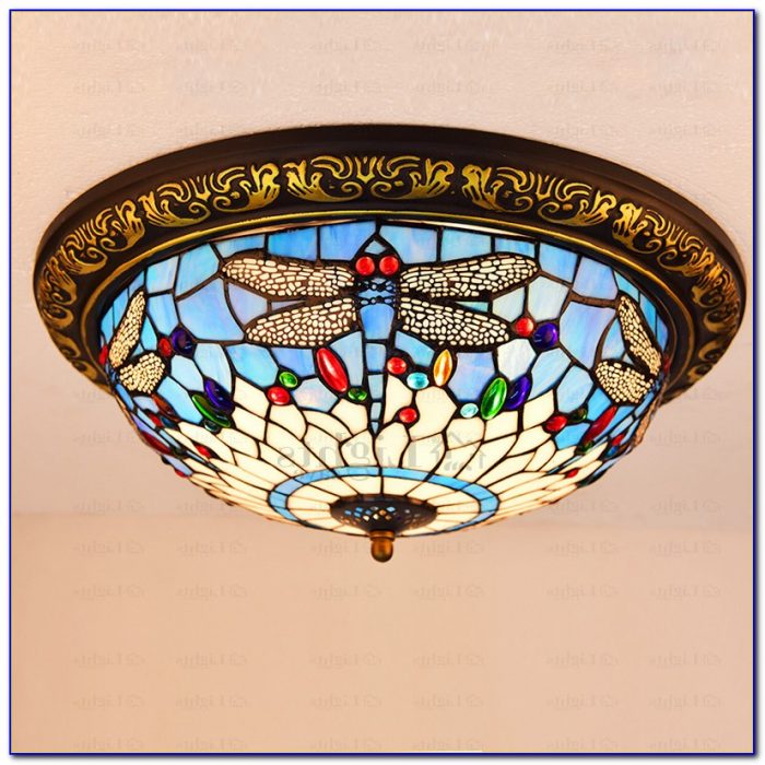 Stained Glass Ceiling Light Fixture Stained Glass Ceiling Light Fixture