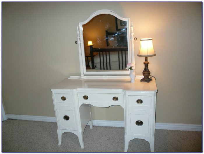 Vanity Dresser With Mirror And Stool Vanity Dresser With Mirror And Stool