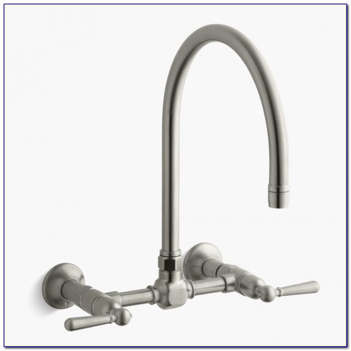 Wall Mount Kitchen Faucet With Sprayer Unique Antique Brass Wall Mounted Kitchen Faucet With Sprayer Single Hole Wall Mount Kitchen Faucet With Sprayer Unique Antique Brass Wall Mounted Kitchen Faucet With Sprayer Single Hole