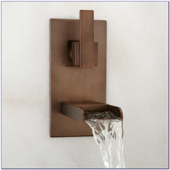 Wall Mount Waterfall Faucet For Bathtub Wall Mount Waterfall Faucet For Bathtub
