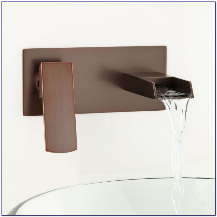 Wall Mounted Waterfall Faucets Bathroom Wall Mounted Waterfall Faucets Bathroom