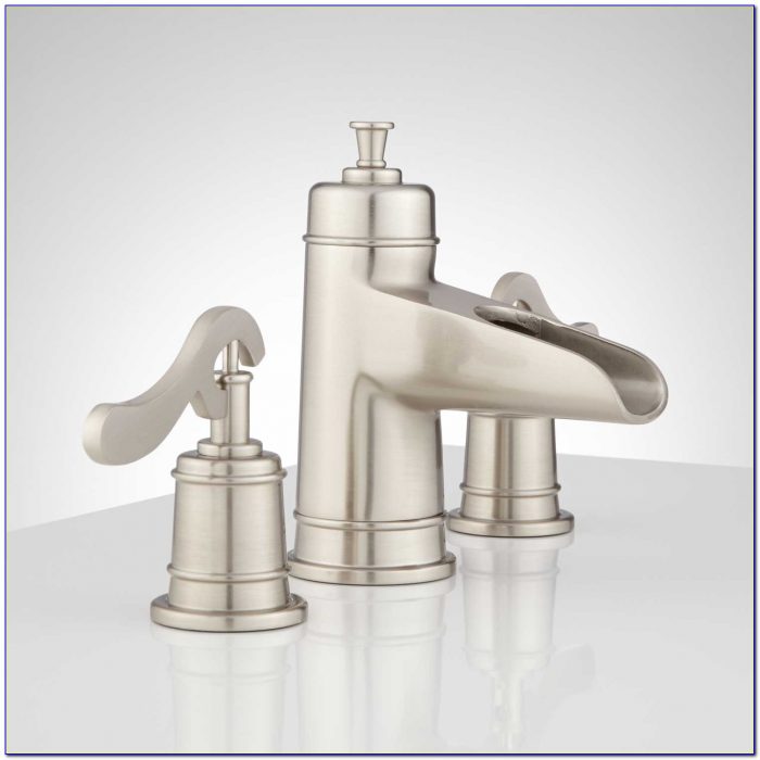 Waterfall Bathroom Sink Faucet Chrome Waterfall Bathroom Sink Faucet Chrome