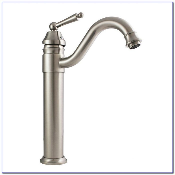 Waterfall Vessel Sink Faucet Brushed Nickel Waterfall Vessel Sink Faucet Brushed Nickel