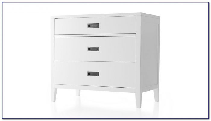 White Three Drawer Dresser White Three Drawer Dresser